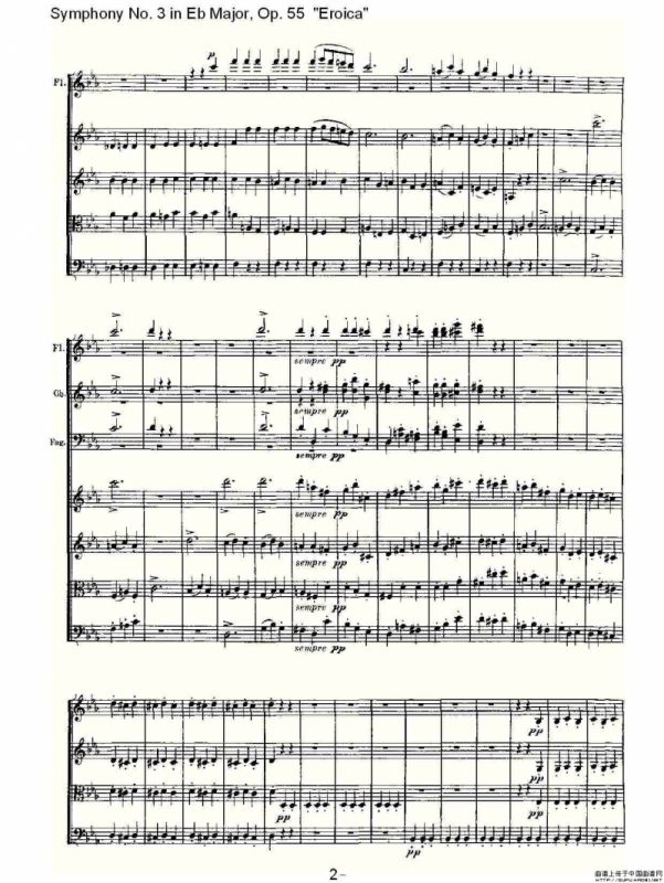英雄交响曲（又名：降E大调第三交响曲)第三乐）