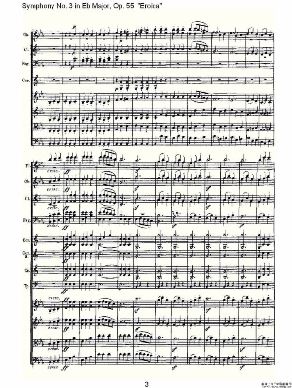 英雄交响曲（又名：降E大调第三交响曲)第三乐）
