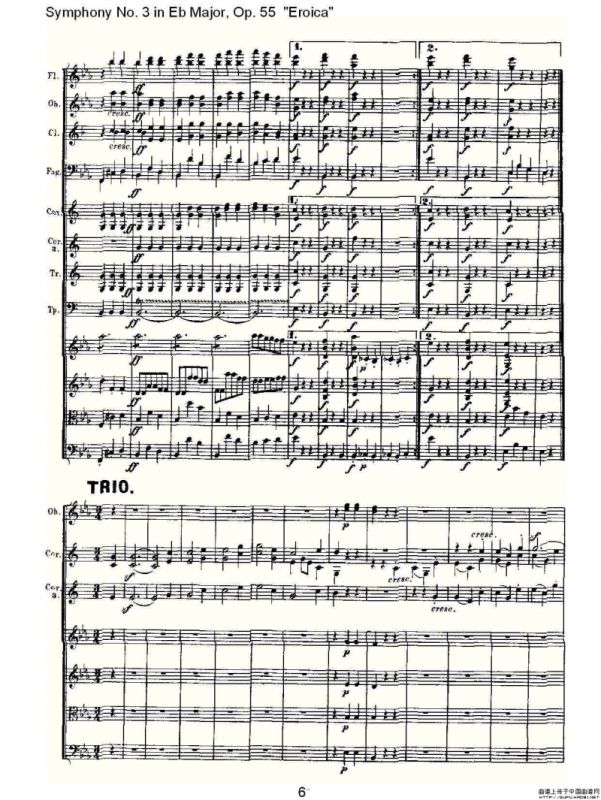 英雄交响曲（又名：降E大调第三交响曲)第三乐）