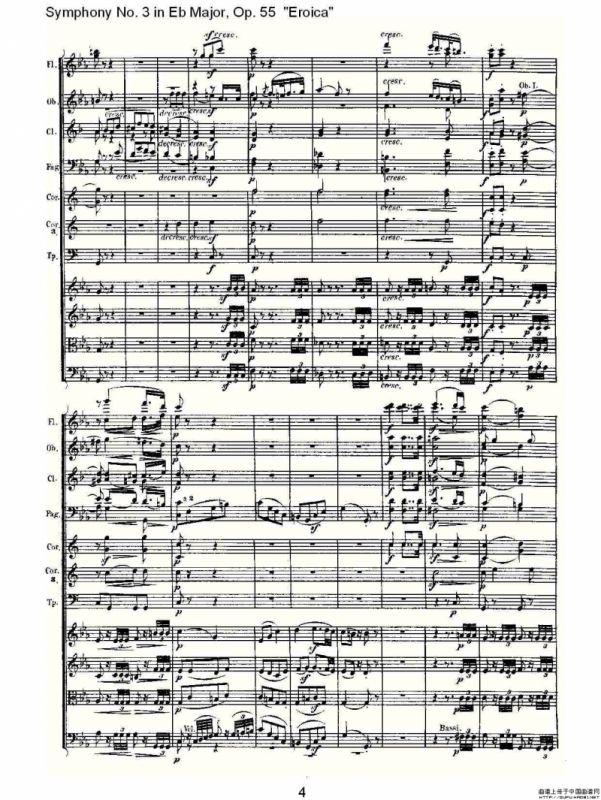 英雄交响曲（又名：降E大调第三交响曲)第二乐）