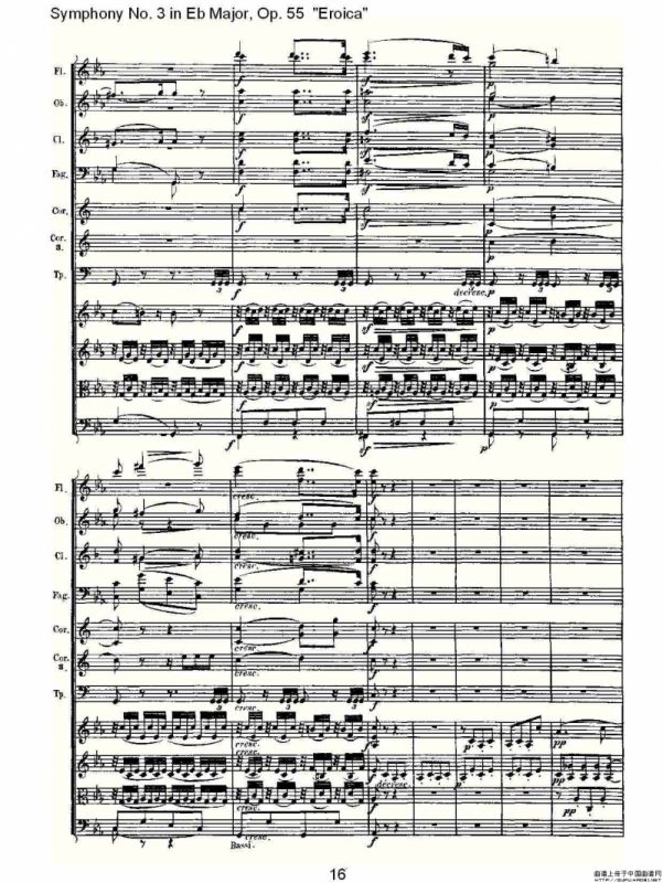 英雄交响曲（又名：降E大调第三交响曲)第二乐）