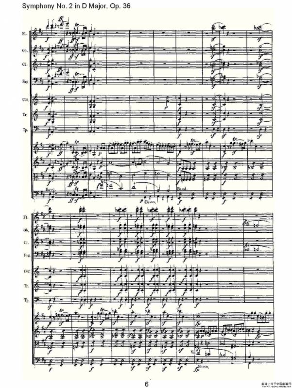 D大调第二交响曲 Op.36　第四乐章