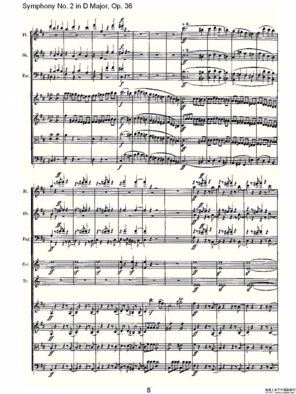 D大调第二交响曲 Op.36　第四乐章