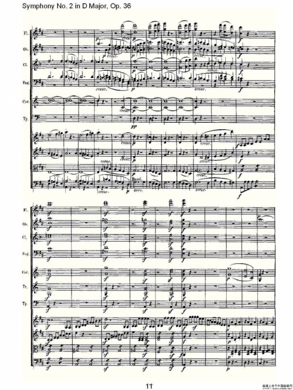 D大调第二交响曲 Op.36　第四乐章
