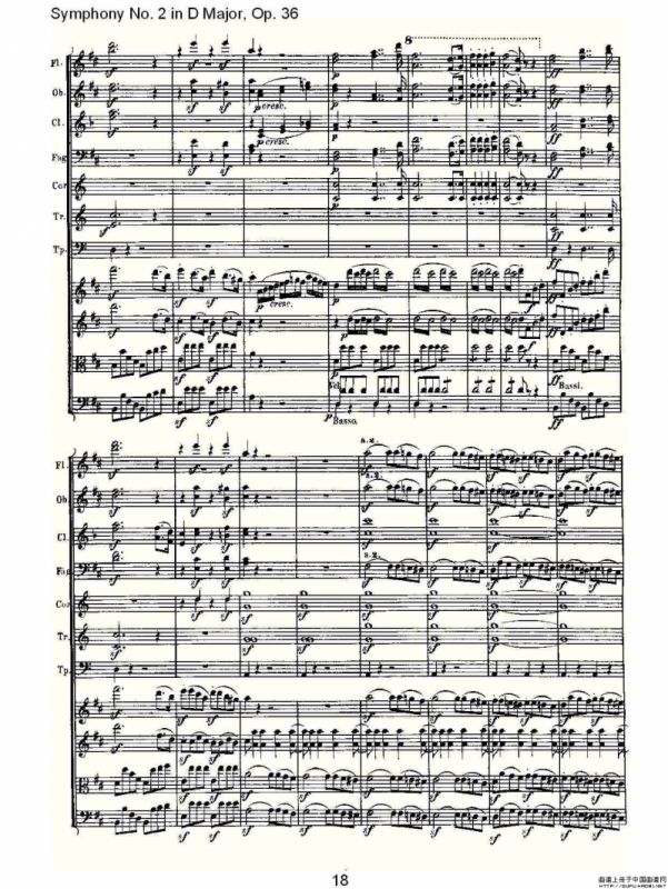 Symphony No. 2 in D Major, Op. 36（D大调第二交响曲 Op. 3）