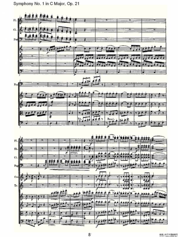 Symphony No. 1 in C Major, Op. 21（C大调第一交响曲 Op. 21）