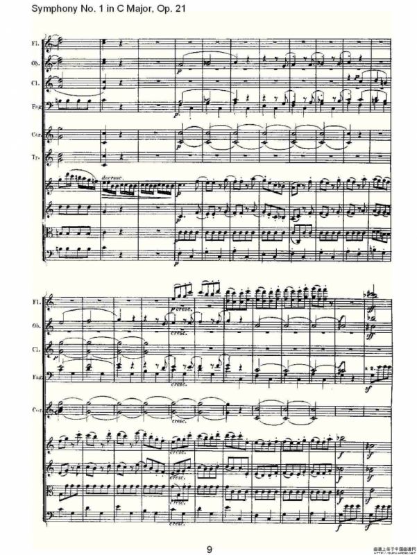 Symphony No. 1 in C Major, Op. 21（C大调第一交响曲 Op. 21）