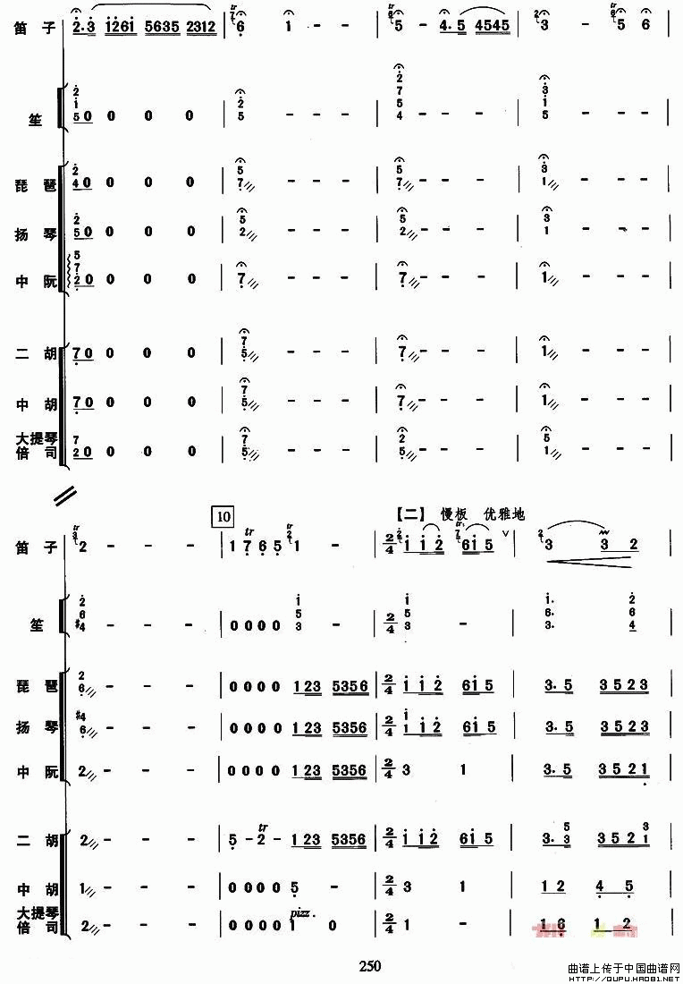 姑苏行（总谱）