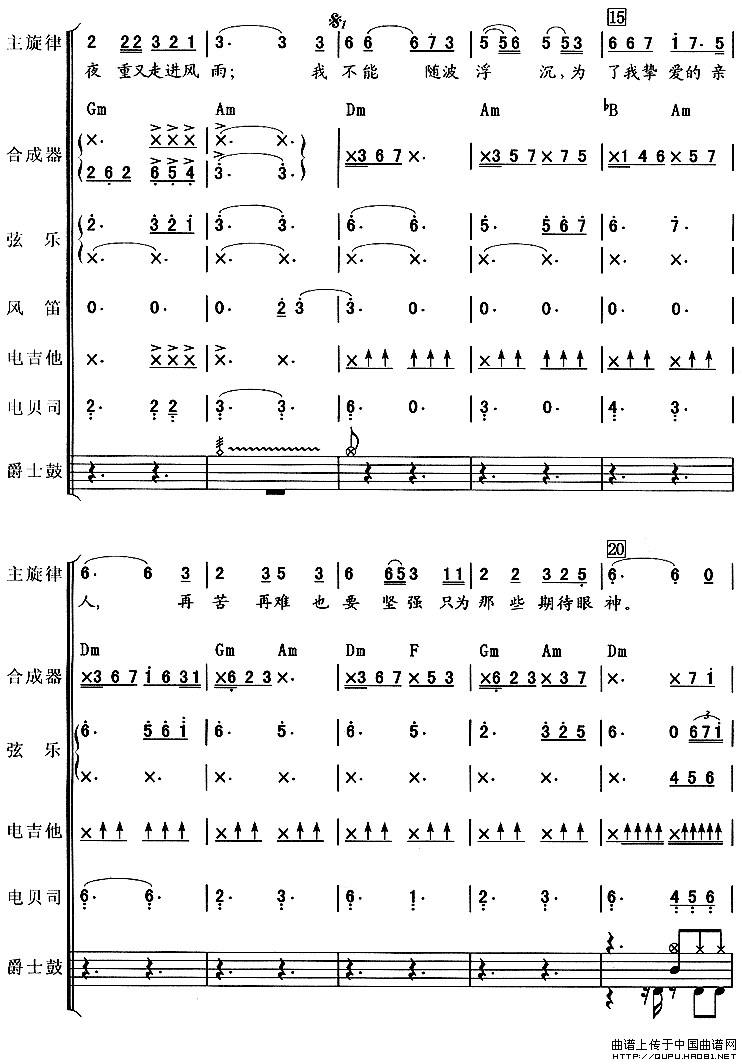 从头再来（总谱）