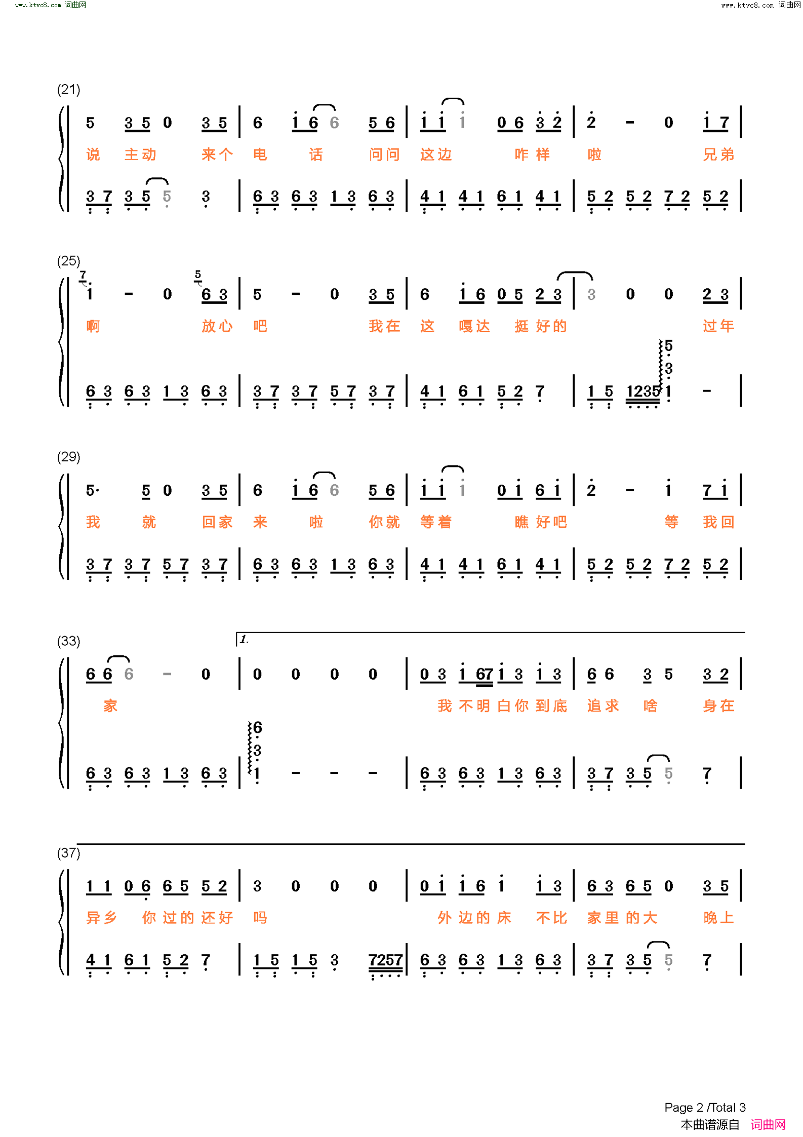 兄弟想你了(兄弟啊想你啦你在那嘎达还好吗-抖音热歌-越南神曲中文版)