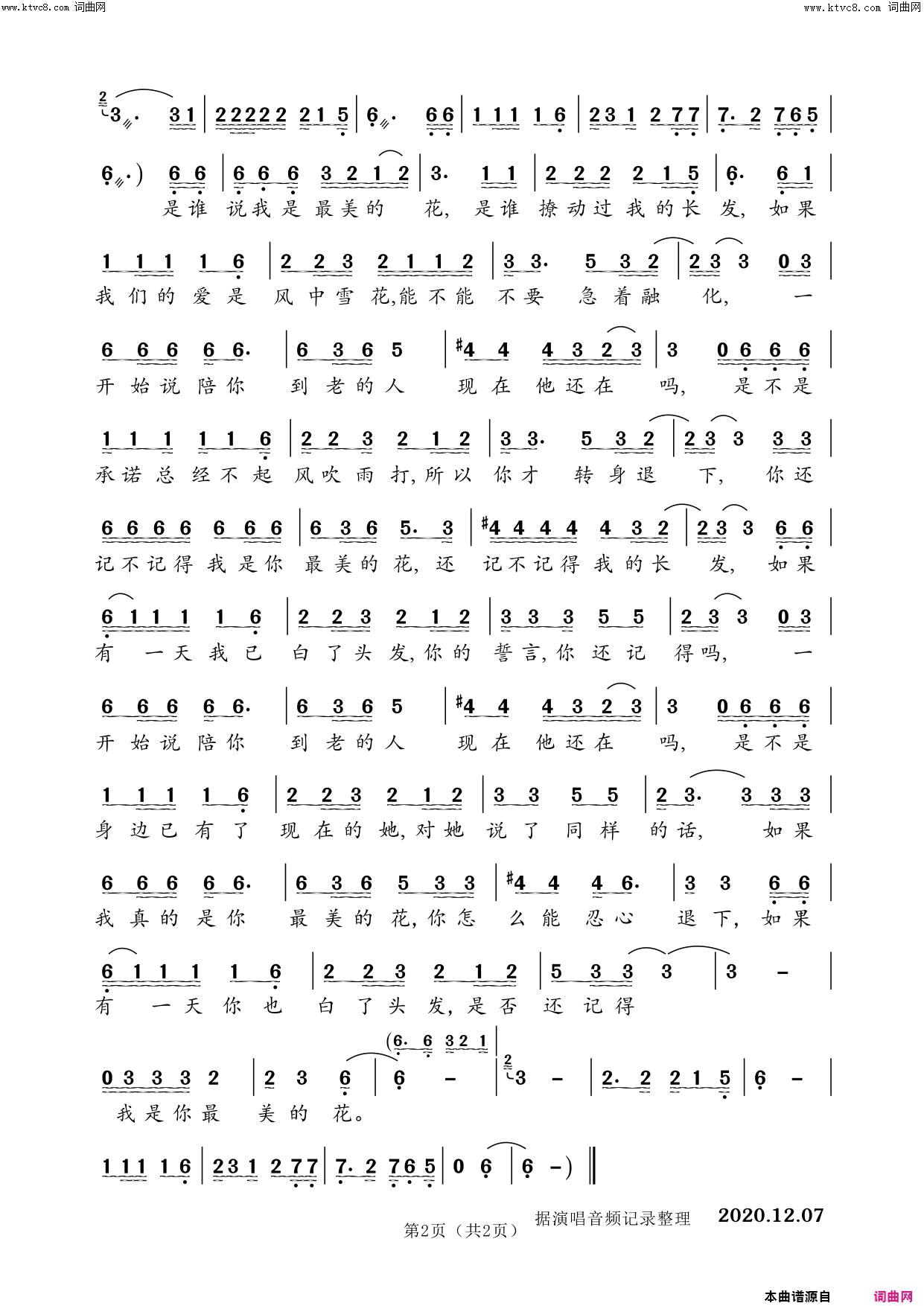 一开始说陪你到老的人现在他还在吗