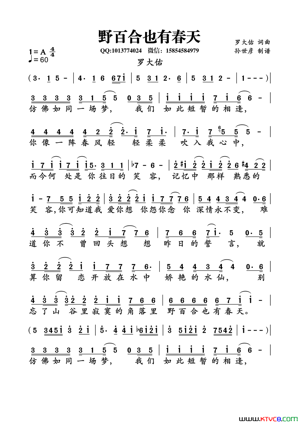 野百合也有春天