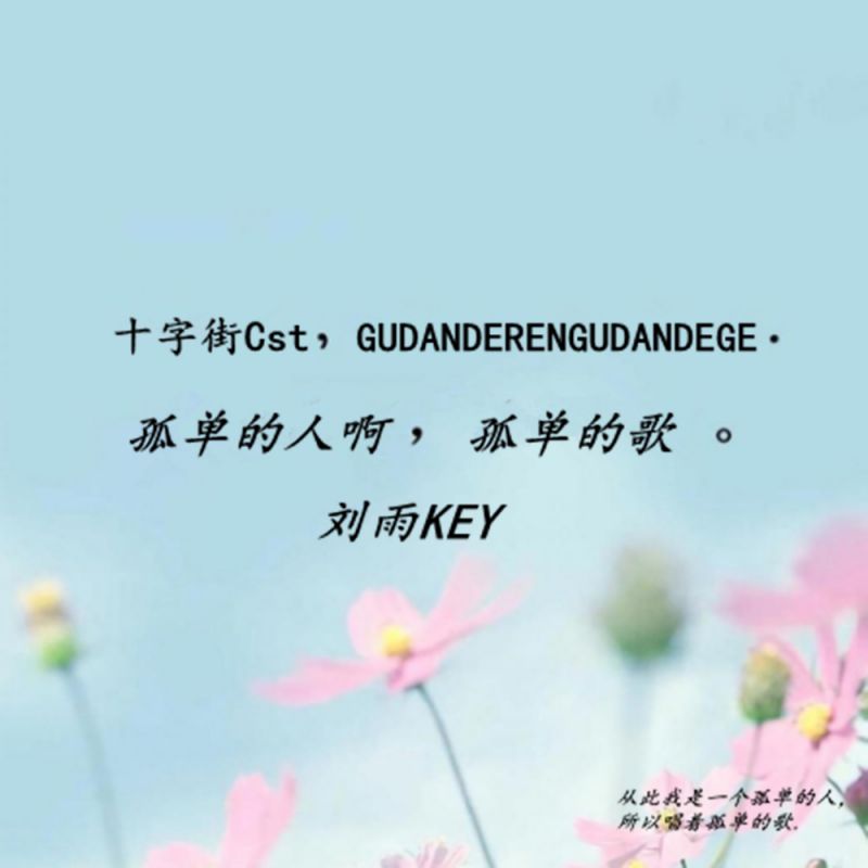 那些孤独的人啊是什么歌