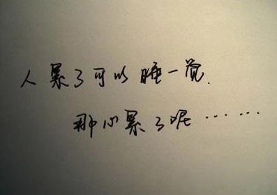 生活已太累我好疲惫是什么歌