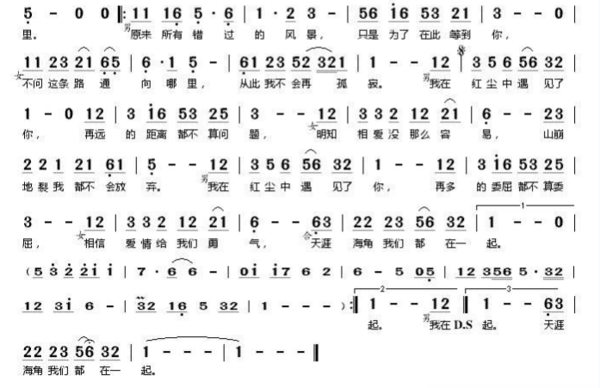 红尘中经历了多少风霜是什么歌