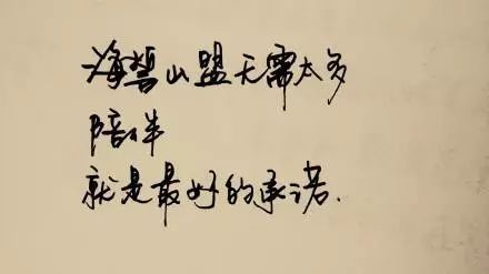 一句诺言厮守不变是什么歌