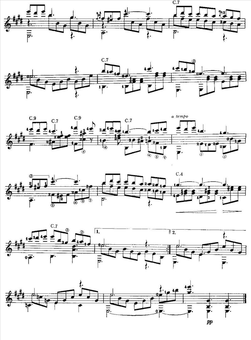 美丽的梦中人简谱