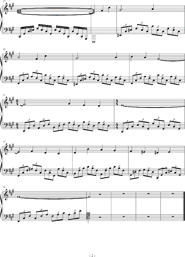 妖精的旋律简谱