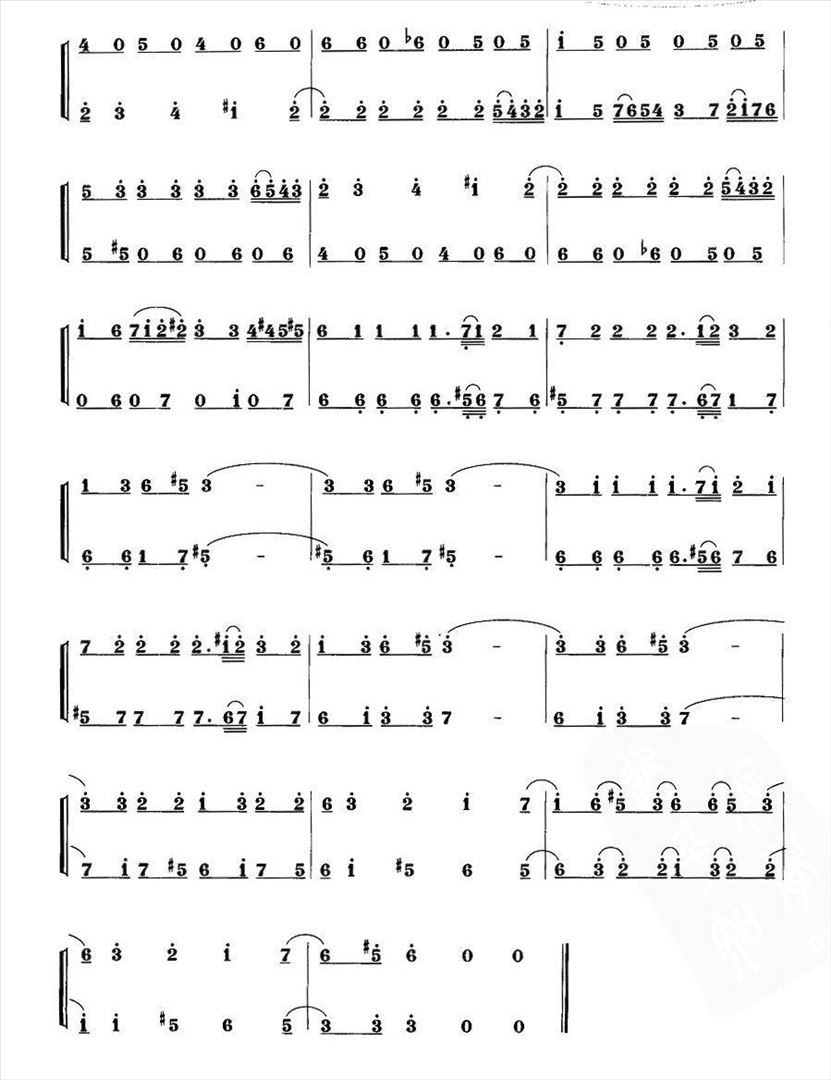 小天鹅舞曲简谱