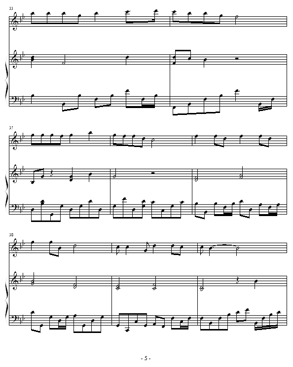 历史的天空简谱