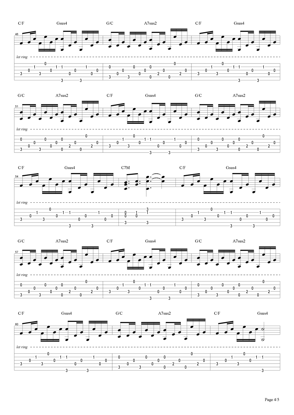 每天都是一种新的练习简谱