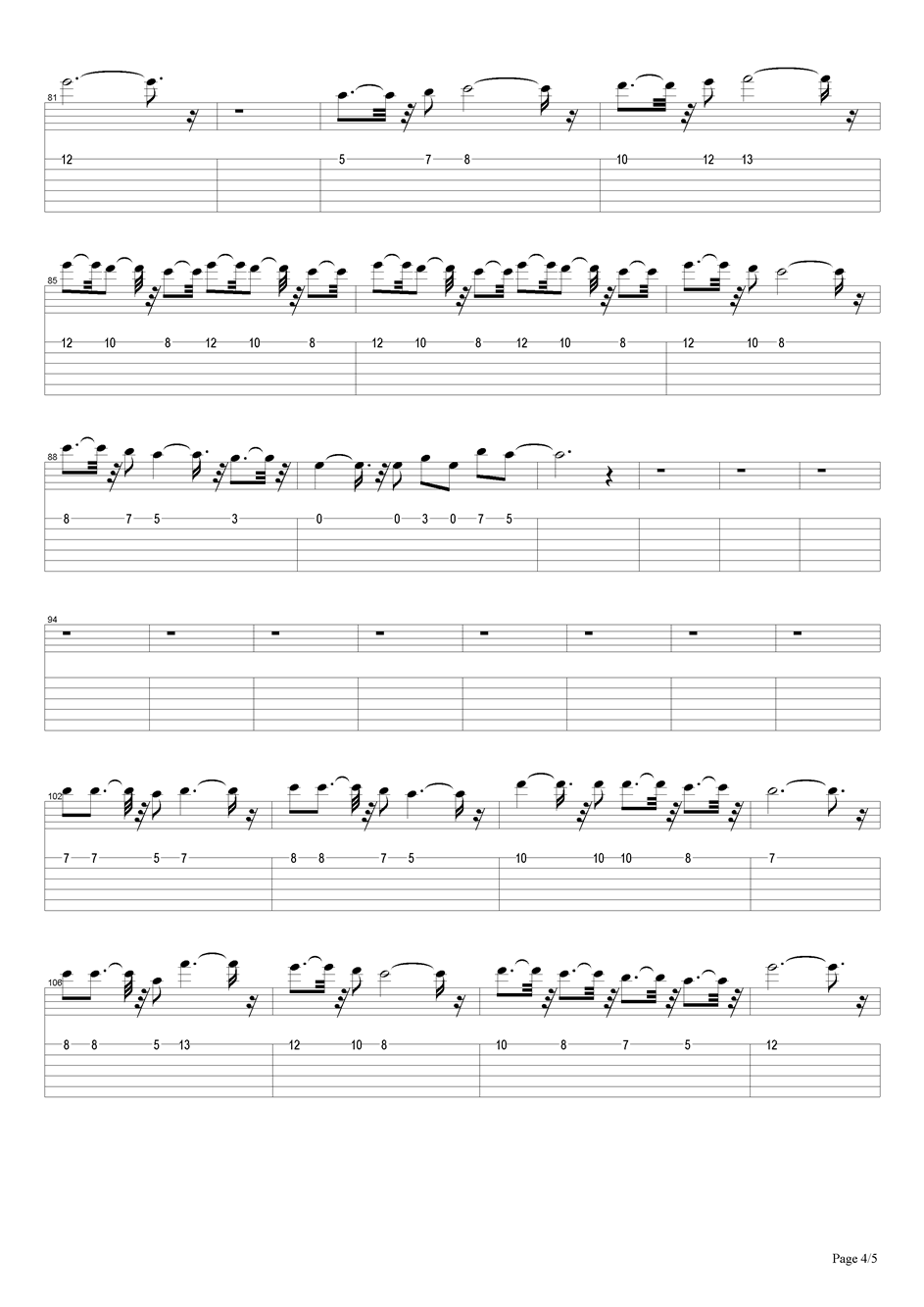 超人主题曲简谱