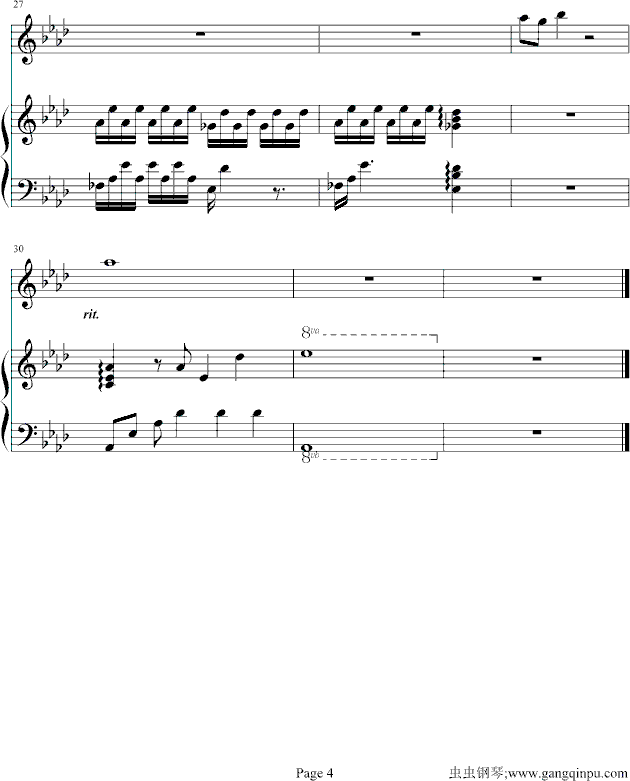 不能谈情只能说爱简谱