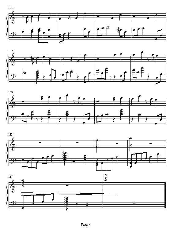 你是我的天使简谱