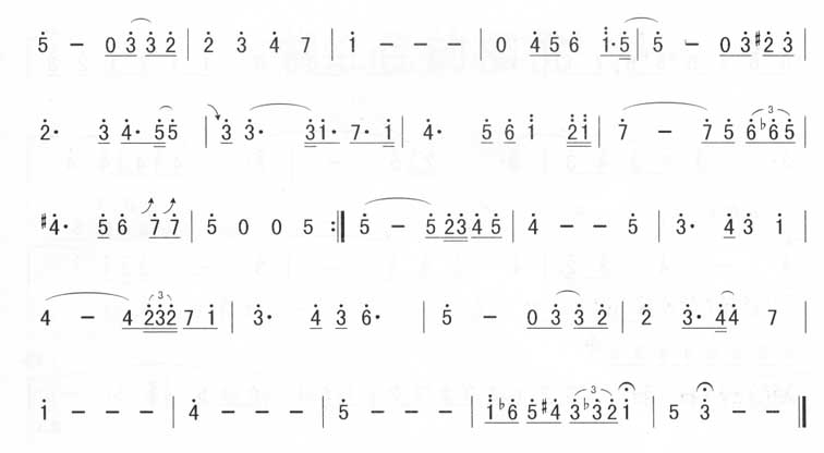 海边的陌生人简谱