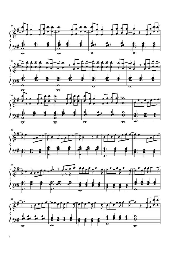 另一个童话简谱