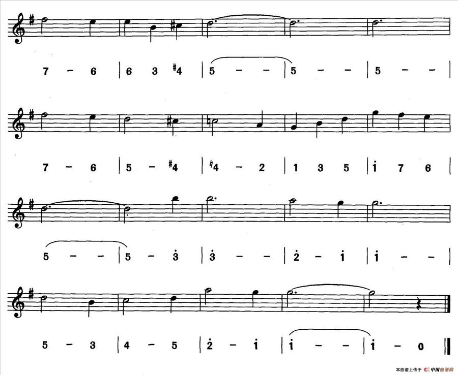 当我们年轻时光简谱