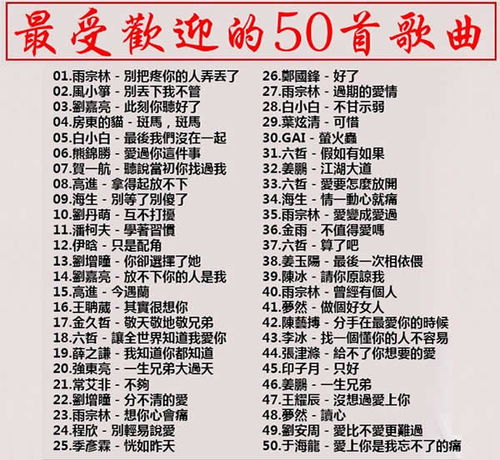 2020流行歌曲大全，2019最火的50首歌