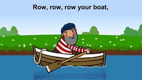 row row boat英文儿歌，rowaboat儿歌中文翻译