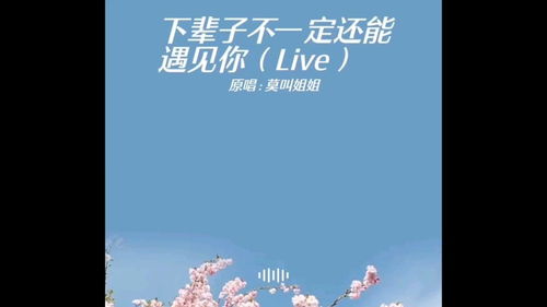 《下辈子不一定遇见》,《三生石下》完整版歌曲