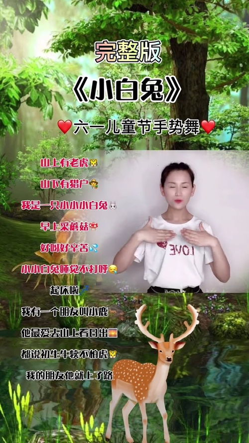 《棒棒糖》音乐律动,《小白兔》手势舞完整版