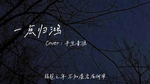 一点归鸿这首歌表达了什么情感，一点归鸿的典故