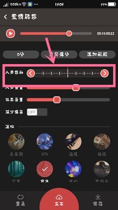 人声和伴奏4比6怎么调，手机唱歌人声和伴奏比例