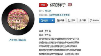 你是否会在乎永不永远是什么歌名，歌曲《你的样子》原唱