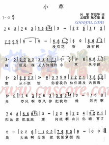 你是如此爱我原唱小草，小草这首歌曲原唱