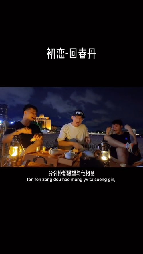 分分钟都盼望跟他见面粤语歌,粤语歌《初恋》