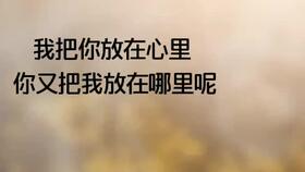 听心这首歌的感悟，听心的唯美文案