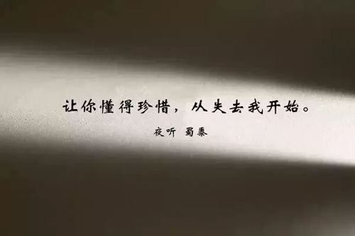 因为不懂珍惜失去后才说声抱歉，失去你我才知道要珍惜