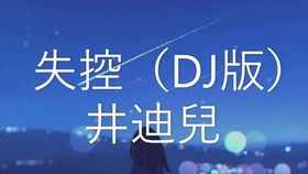 失控井迪儿歌词，失控原唱完整版