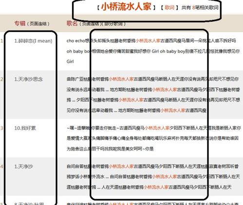 小桥流水人家儿歌歌词,小桥流水儿歌原唱