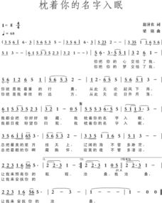 我会枕着你的名字入眠歌词含义，枕着你的名字入眠歌词是什么意思