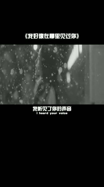 我们在哪里见过,我好像在哪里见过你百科