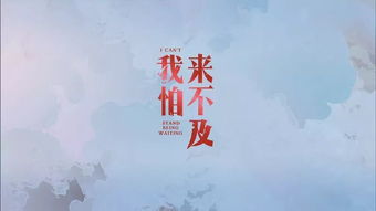 我怕来不及我要抱着你,林忆莲 我怕来不及