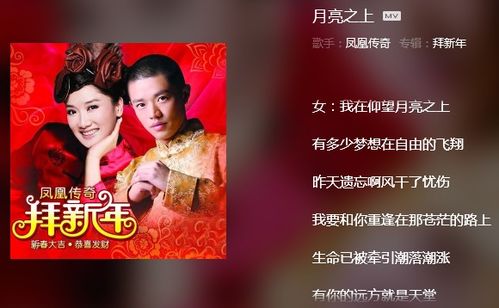 我在阳光月亮之上歌词，月亮之上歌词完整版